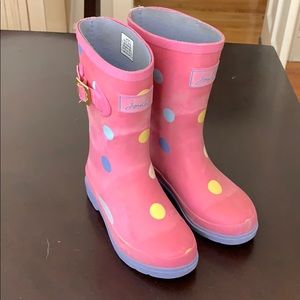Joules Girls rain boots